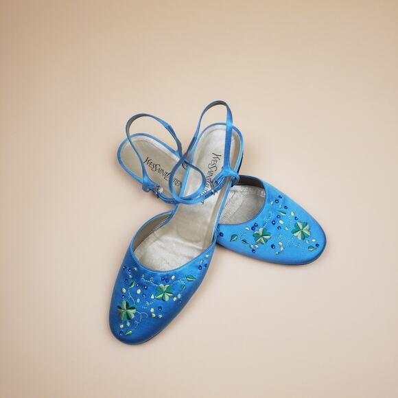 Vintage Yves Saint Laurent Flat sandals - Picture 4 of 7